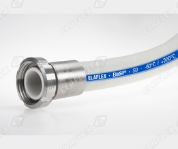 ElaSil ELS 38 with DIN 11851 hose fitting, FREE OF DEAD SPACES
