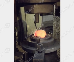 Hot stamping process, production TW coupling parts