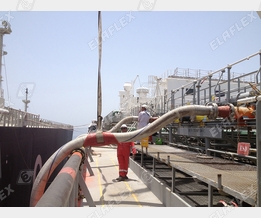 LPG ship-to-ship cargo transfer