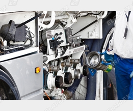 Composite hose Danoil 7GG, DDC-M Dry Disconnect Coupling, airport depot