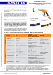 ELAFLEX Products for LPG, DME and DME Blends